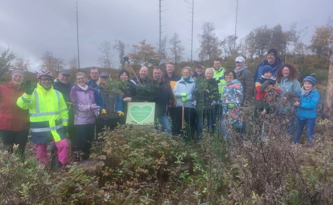 Ab in den Wald Nr. 5 – Pflanzaktion mit Audi tt owners Club Deutschland