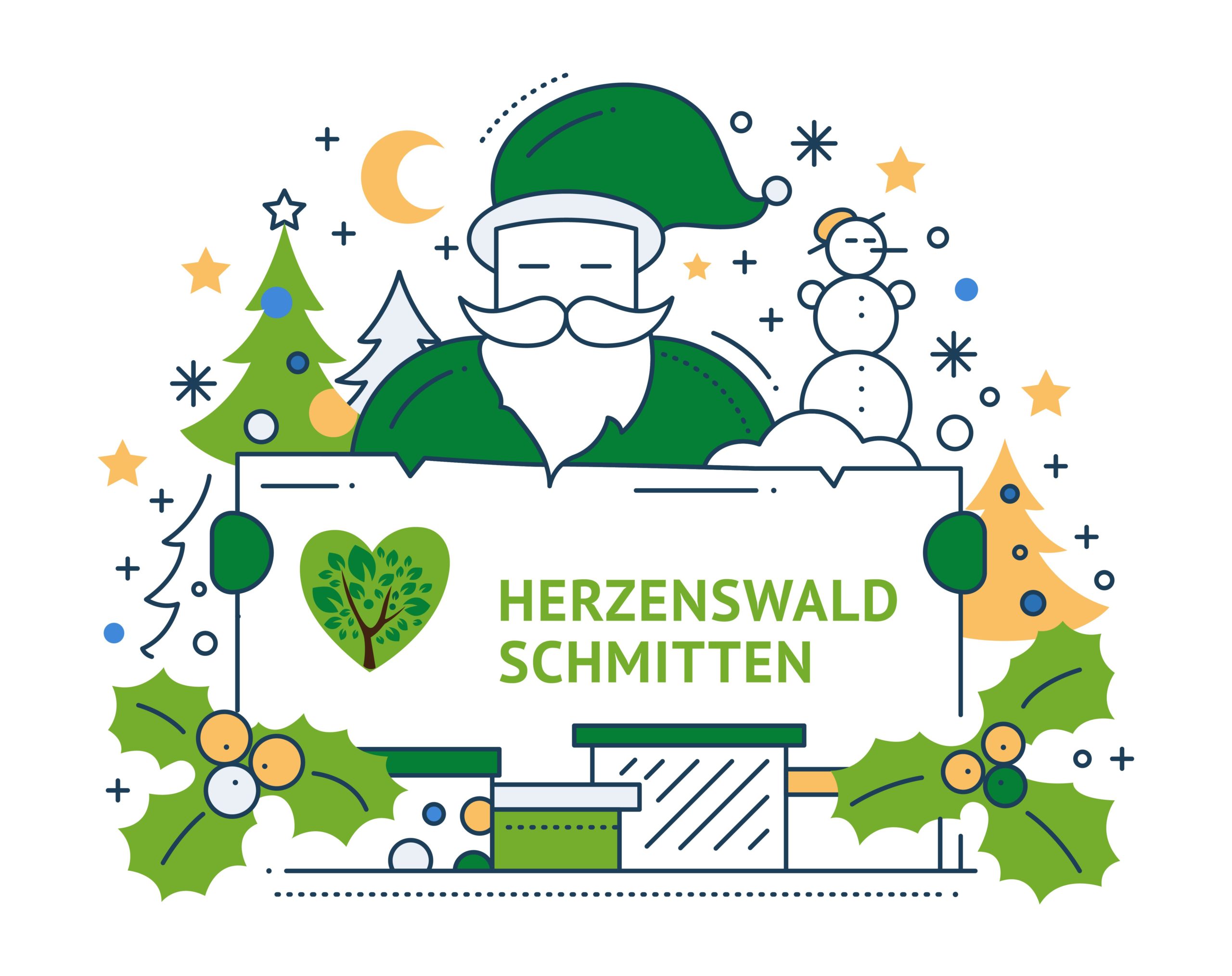 Fröhliche Weihnachten und einen guten Start ins neue Jahr