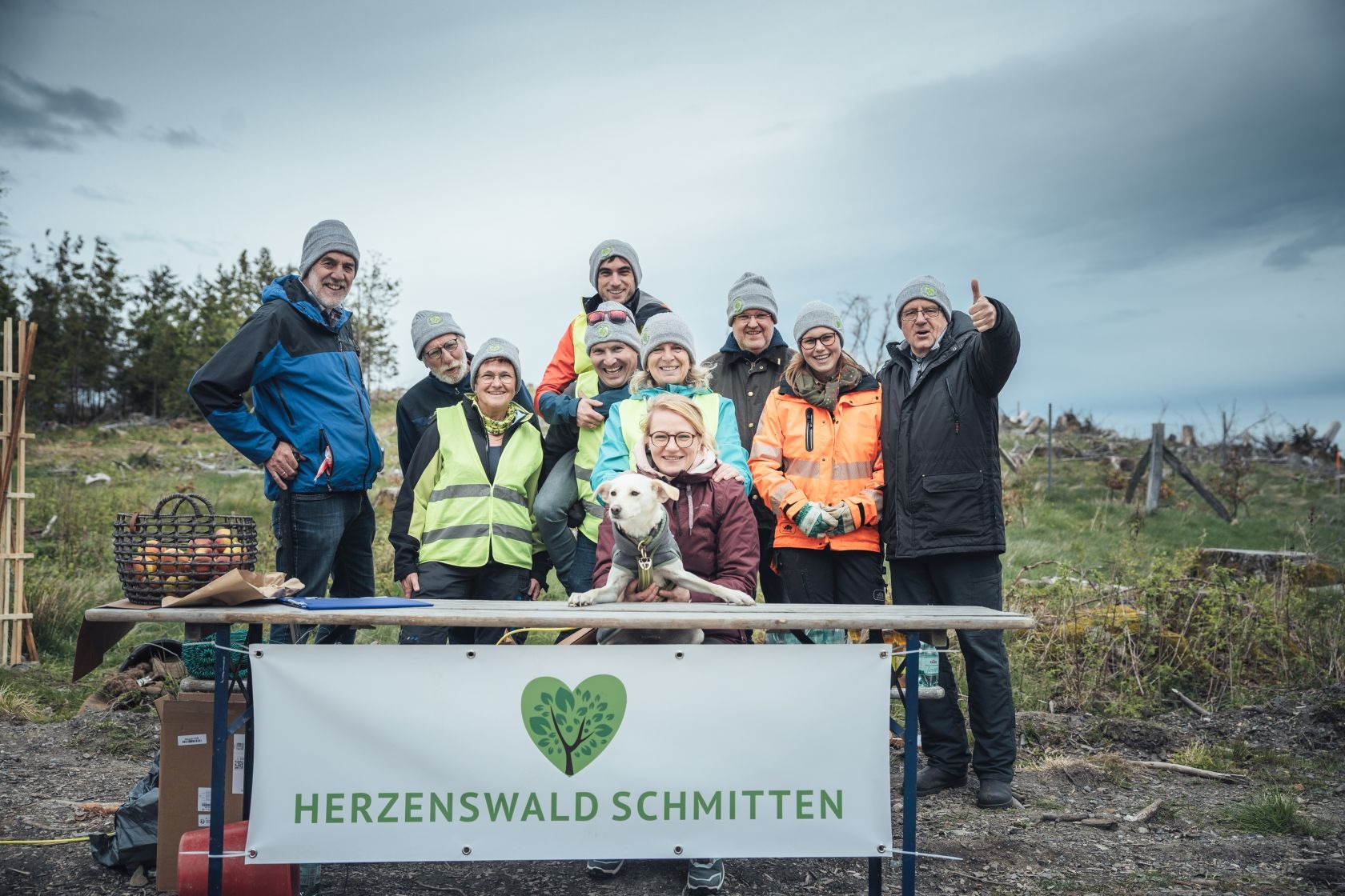 Einweihung der Herzenswald-Allee, Weltenkinderbaum und Regenbogenschlange