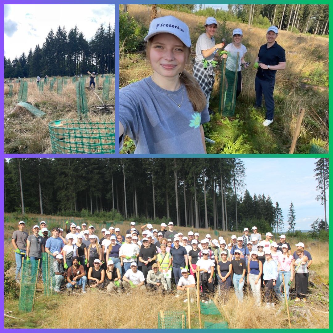 Ein Herz für unseren Wald zum Ausbildungsstart