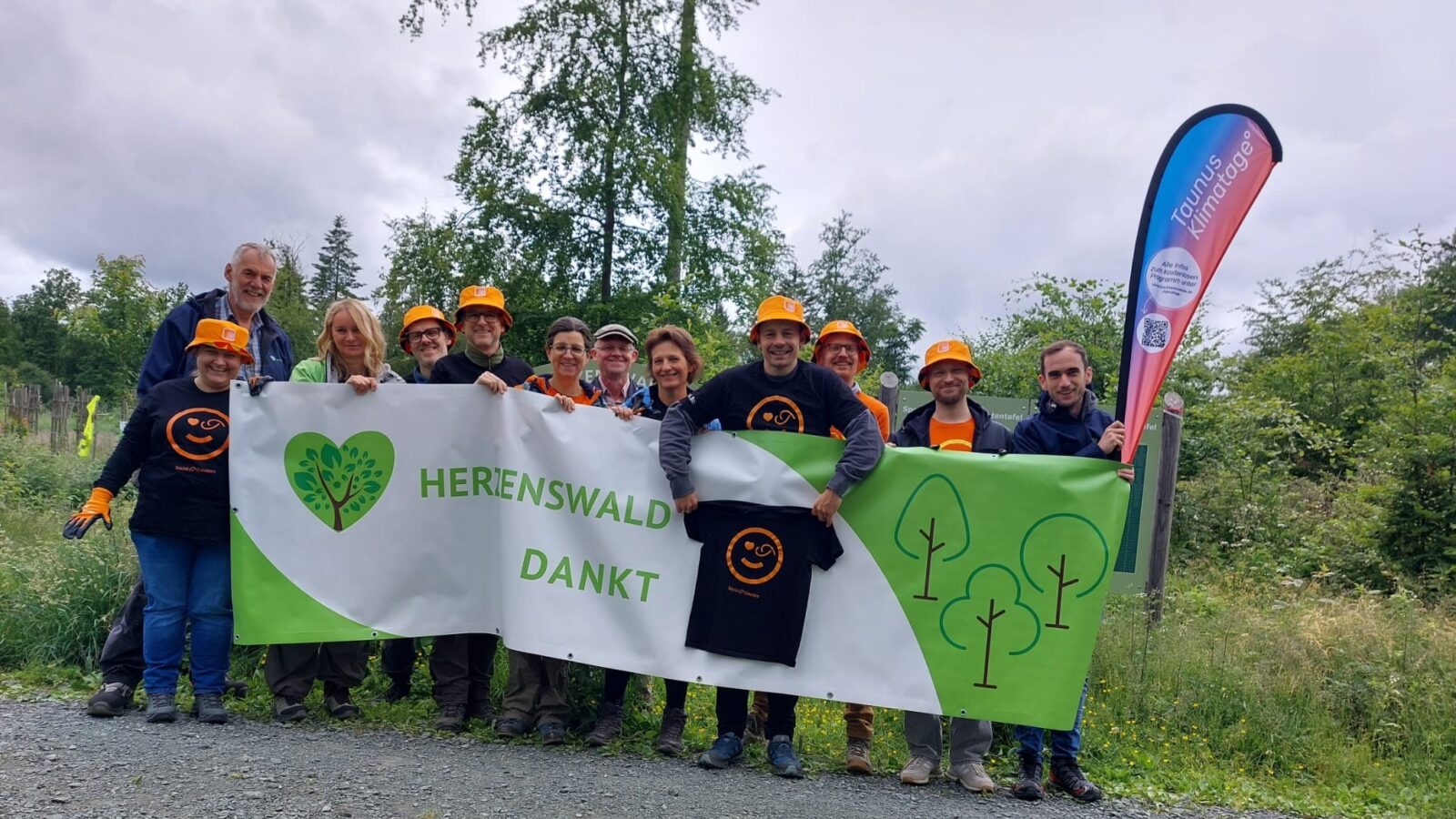 Taunus Klimatage Runde 2! ING-Teameinsatz für den Wald