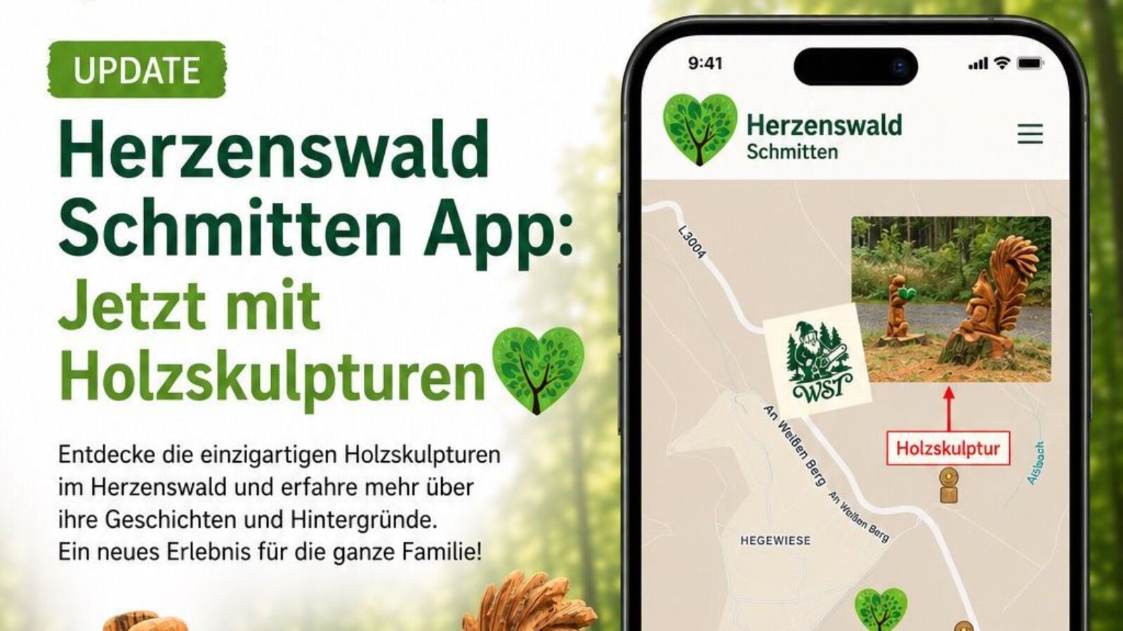 Neues Update in der Herzenswald-App!